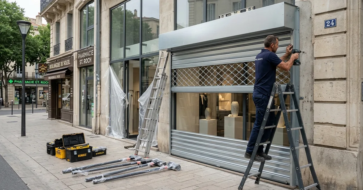 Grille Métallique Anti-Vandalisme à Montpellier - Dossier