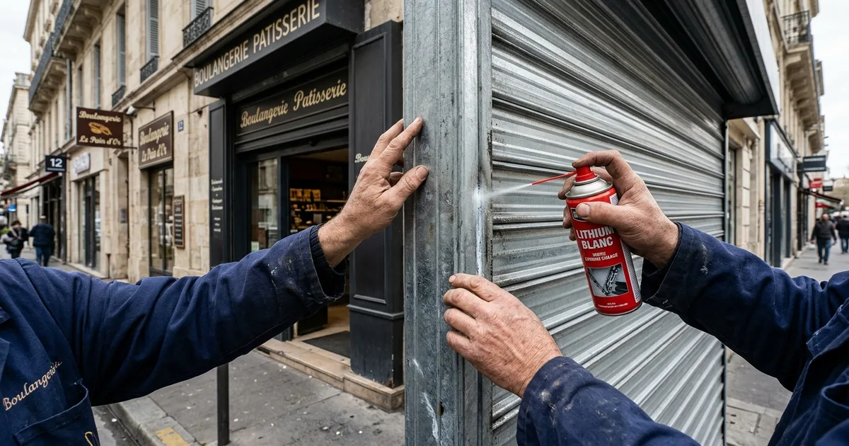 Nettoyer un Rideau Métallique à Montpellier - Protocole