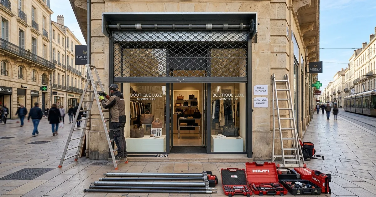 Réduire le Coût d’Installation d’un Rideau Métallique à Montpellier en - Stratégies et Solutions