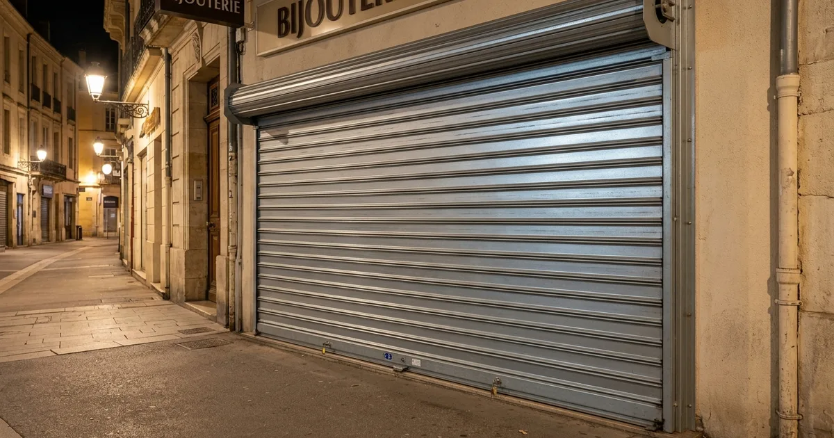 Rideau Métallique et Assurance Commerce Montpellier