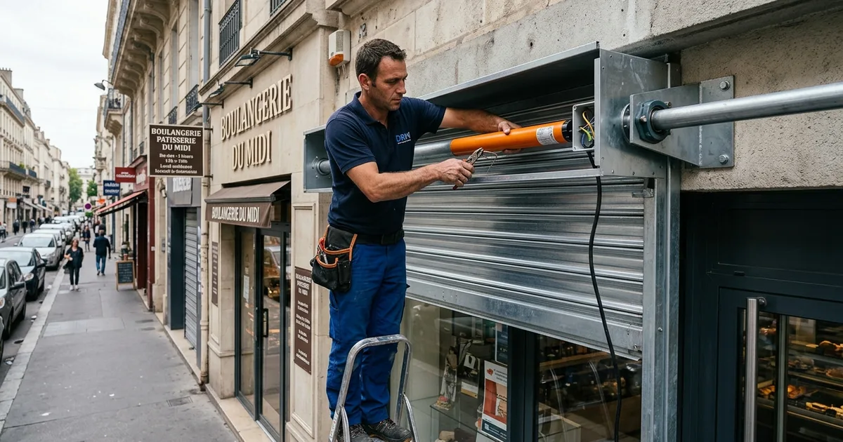 Rideau Métallique & Économies d'Énergie à Montpellier