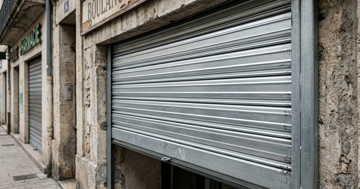 Rideau Métallique Face aux Intempéries à Montpellier