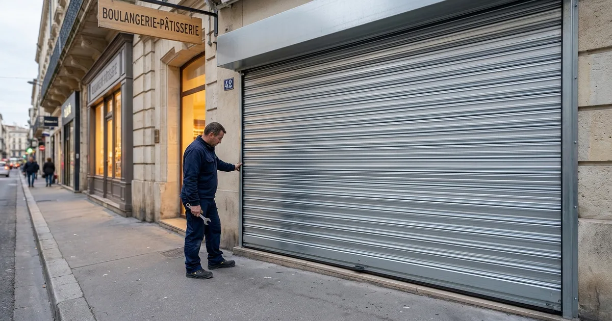Rideau Métallique - Galvanisé ou Aluminium à Montpellier