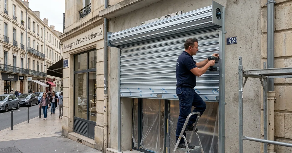 Rideau Métallique Insonorisé Commerce Montpellier