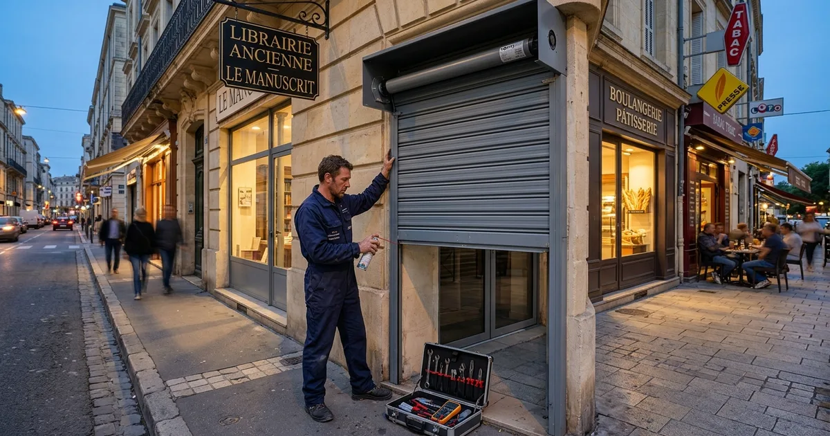 Rideau Métallique Rouillé à Montpellier - Que Faire en ?