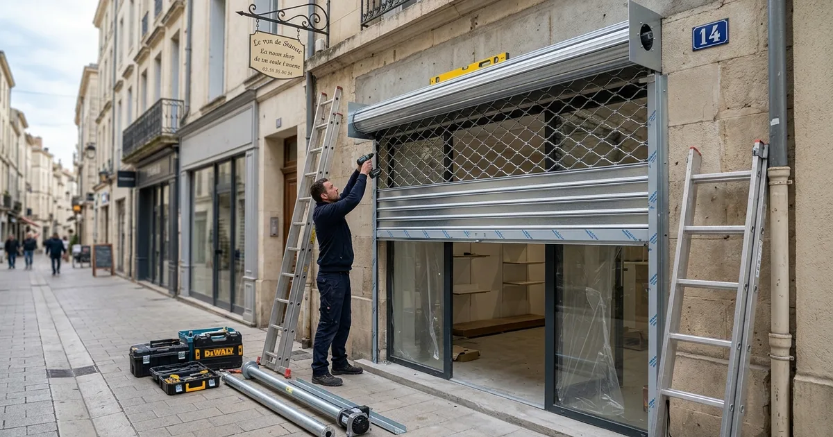 Rideau Métallique Translucide ou Opaque à Montpellier