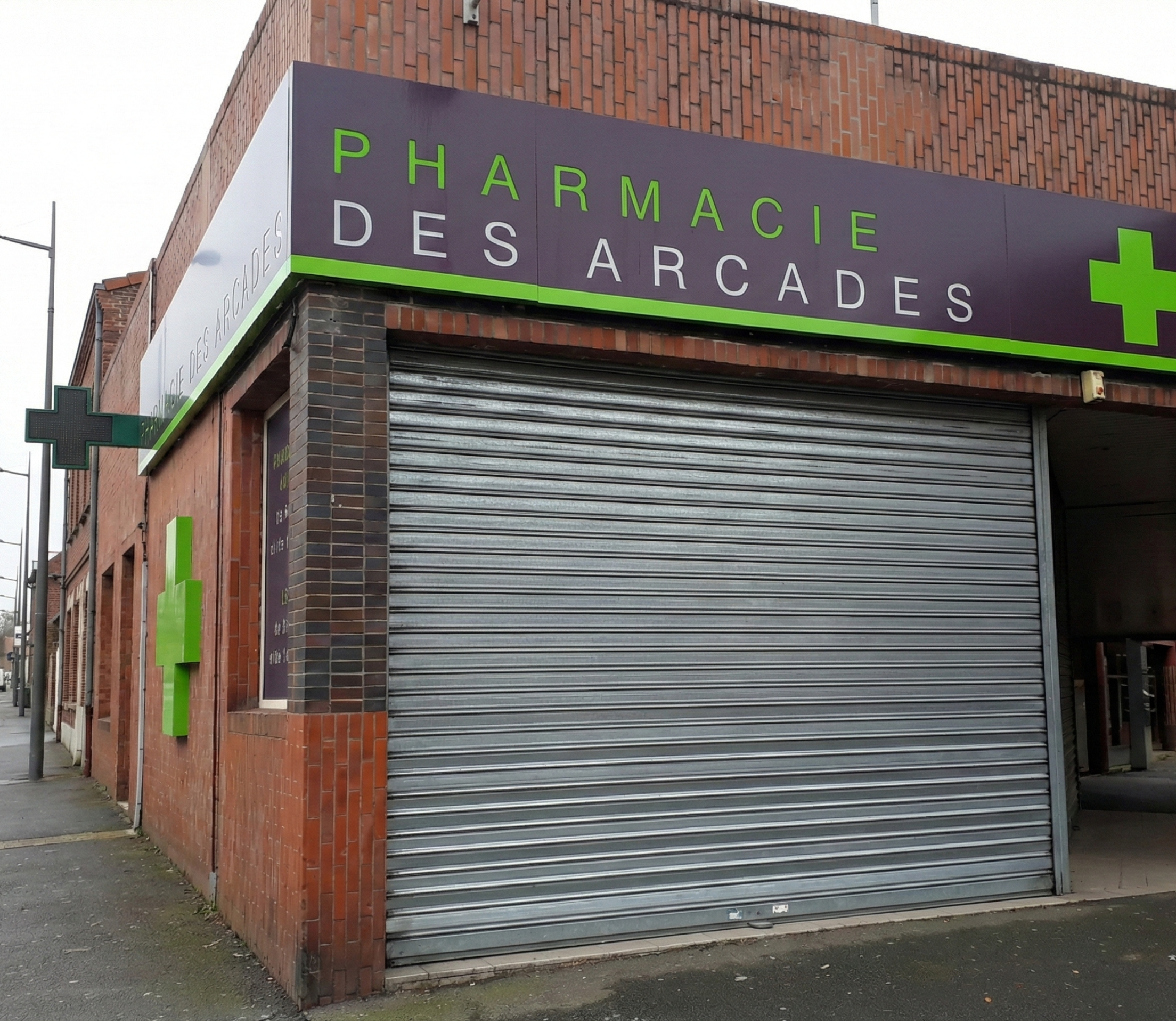 Pharmacie des Arcades - Rideau métallique Montpellier