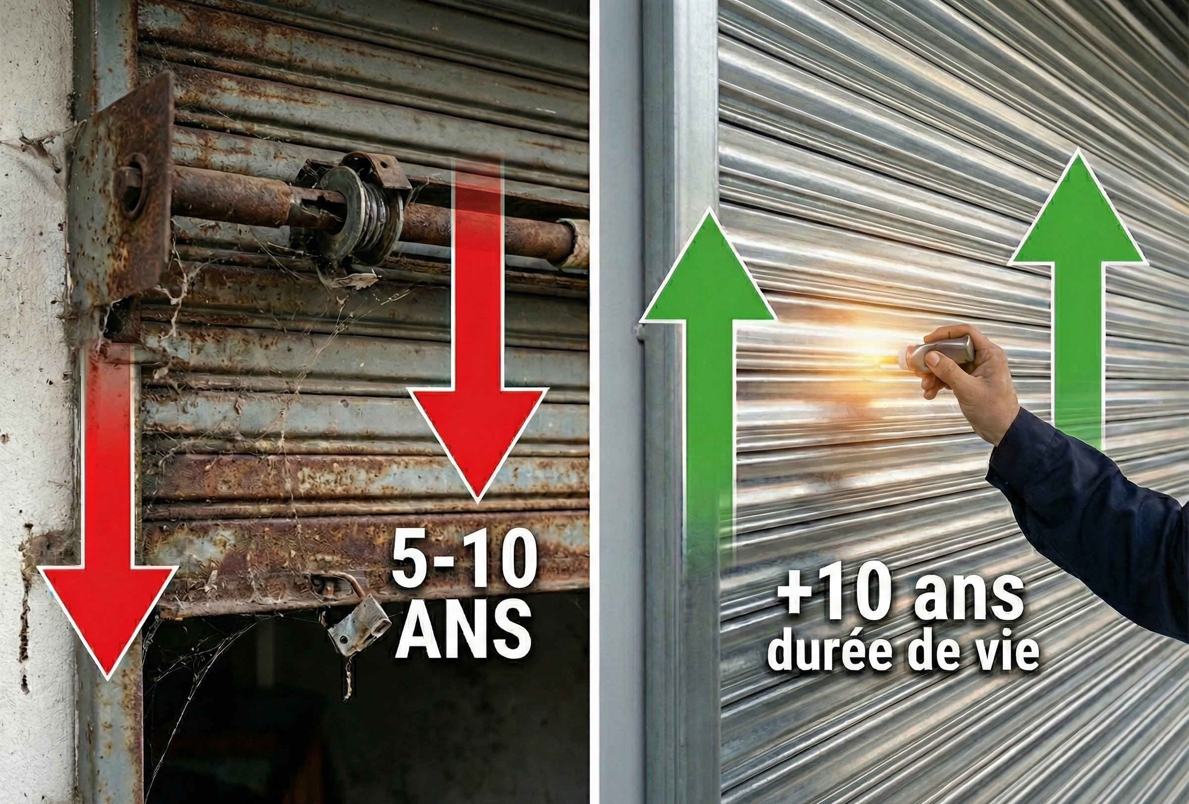 Prolonger la Durée de Vie - Entretien rideau métallique Montpellier